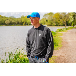 Bluza Preston Black Minimal Sweatshirt