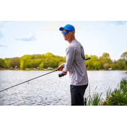 Koszulka Preston Grey Performance Sun Shirt UPF-40