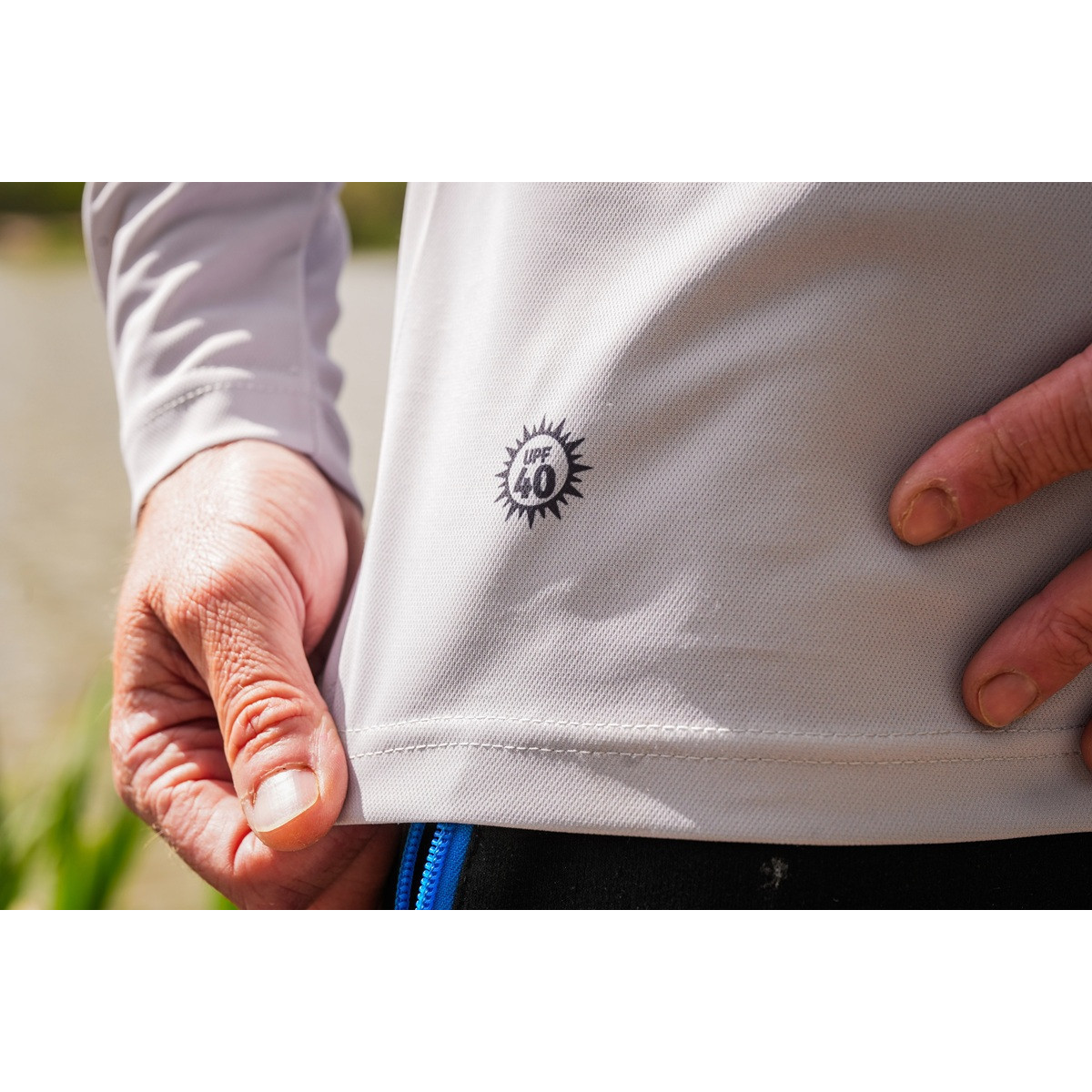 Koszulka Preston Grey Performance Sun Shirt UPF-40