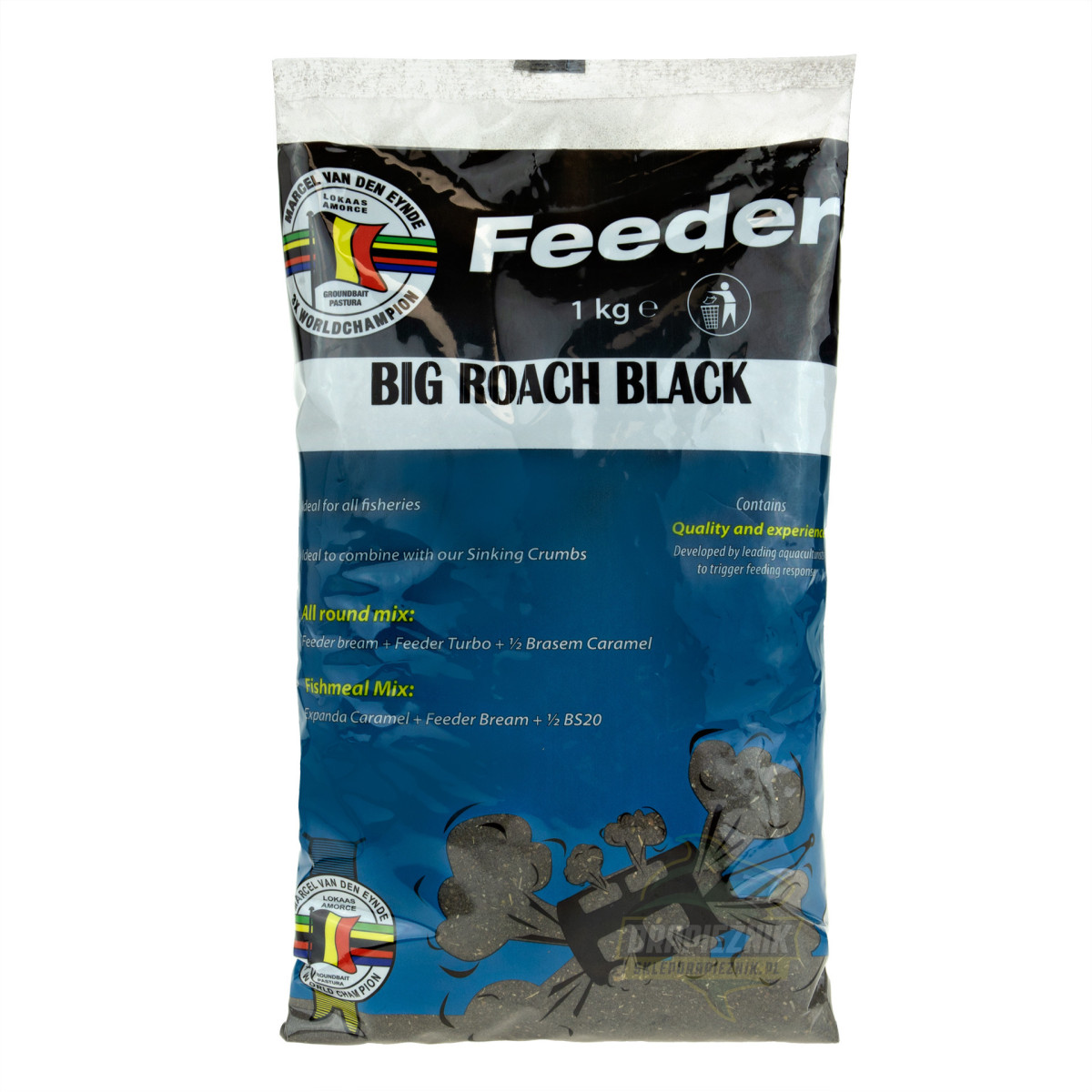 Zanęta Marcel Van Den Eynde 1kg - Feeder Roach Black