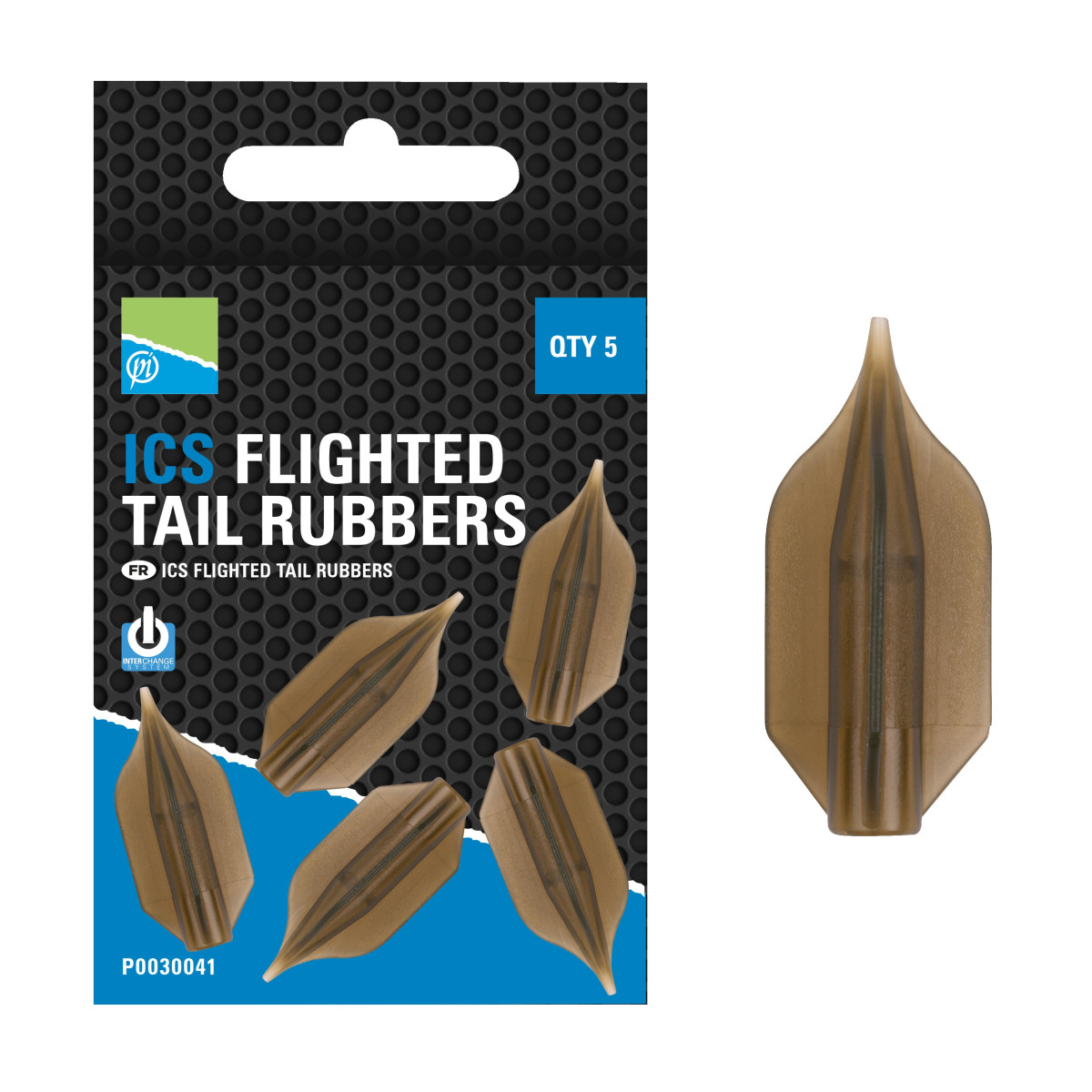 P0030041 Nasadki ICS Flighted Tail Rubbers