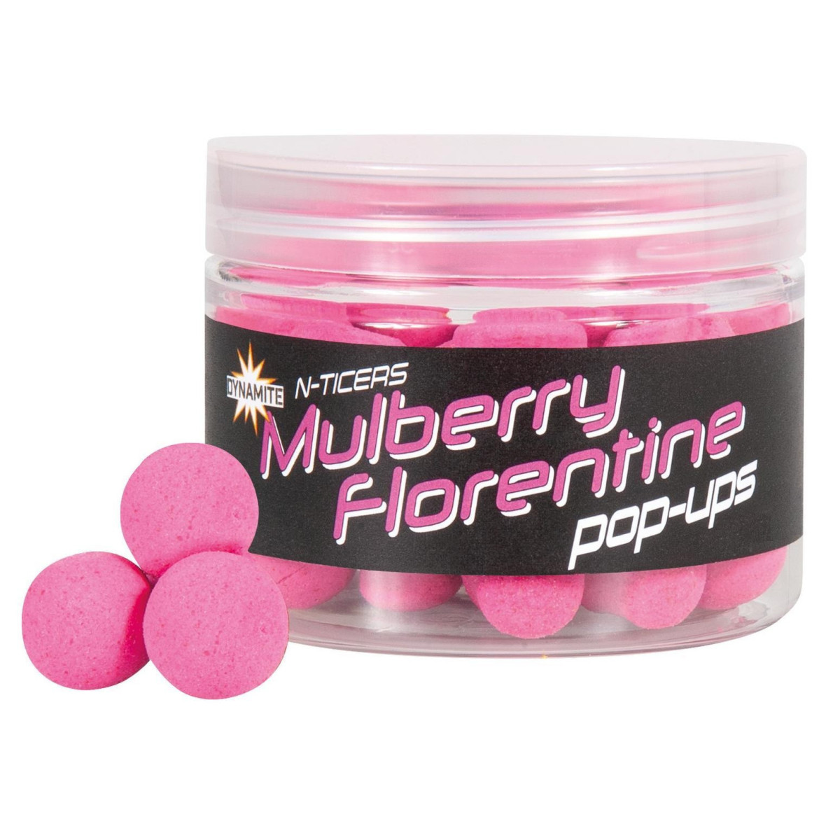 Kulki Dynamite Baits N-Ticers Pop-Ups 12mm - Mulberry Florentine