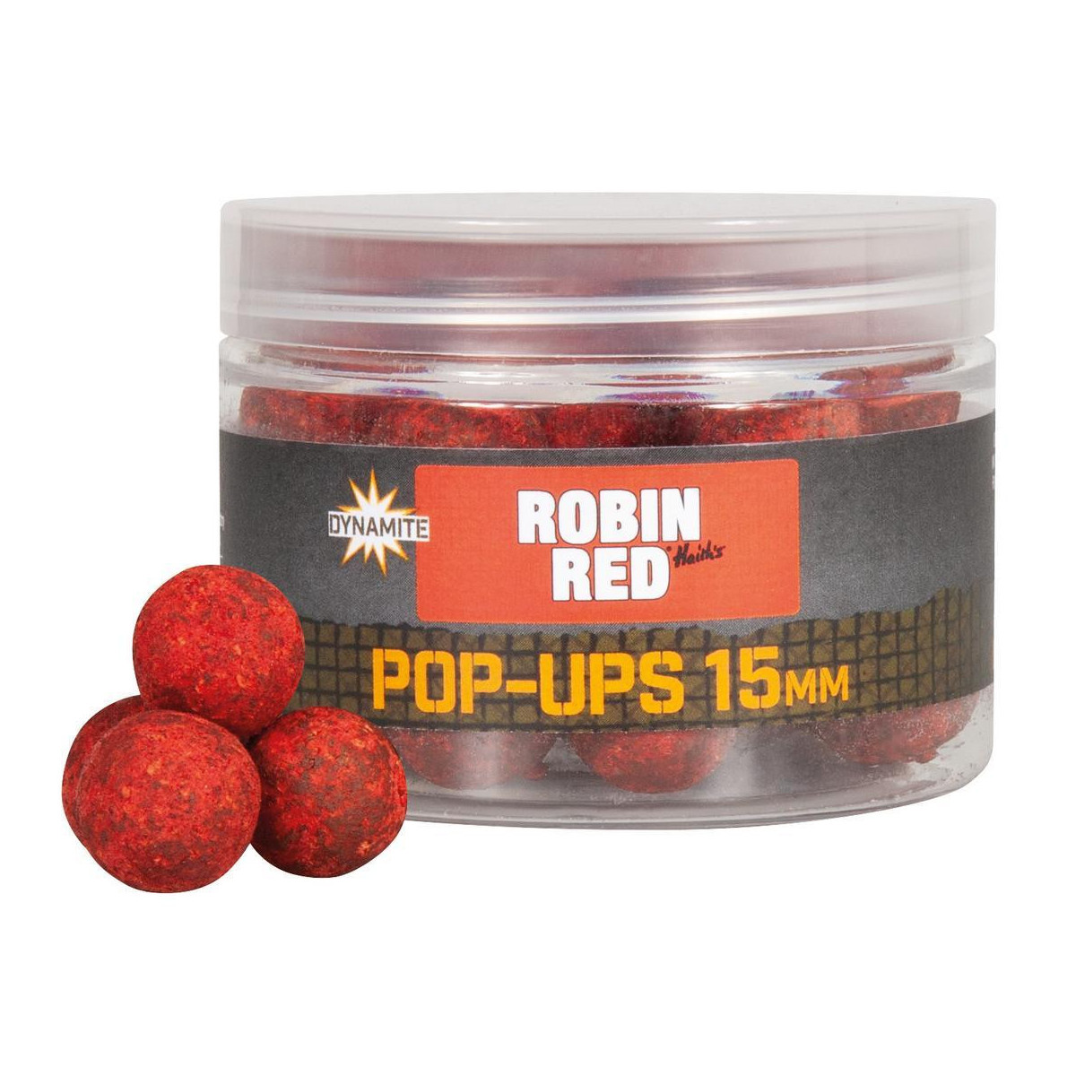 ADY041951 Kulki Dynamite Baits Pop-Ups 15mm - Robin Red