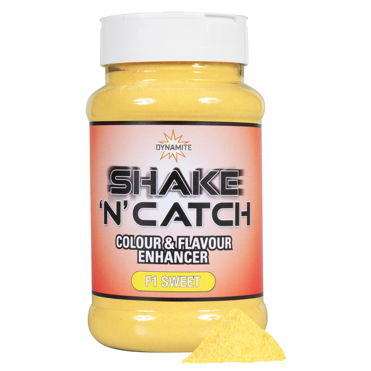 ADY041900 Dodatek do zanęt Dynamite Baits Shake 'n' Catch Colour & Flavour Enhancer - F1 Sweet