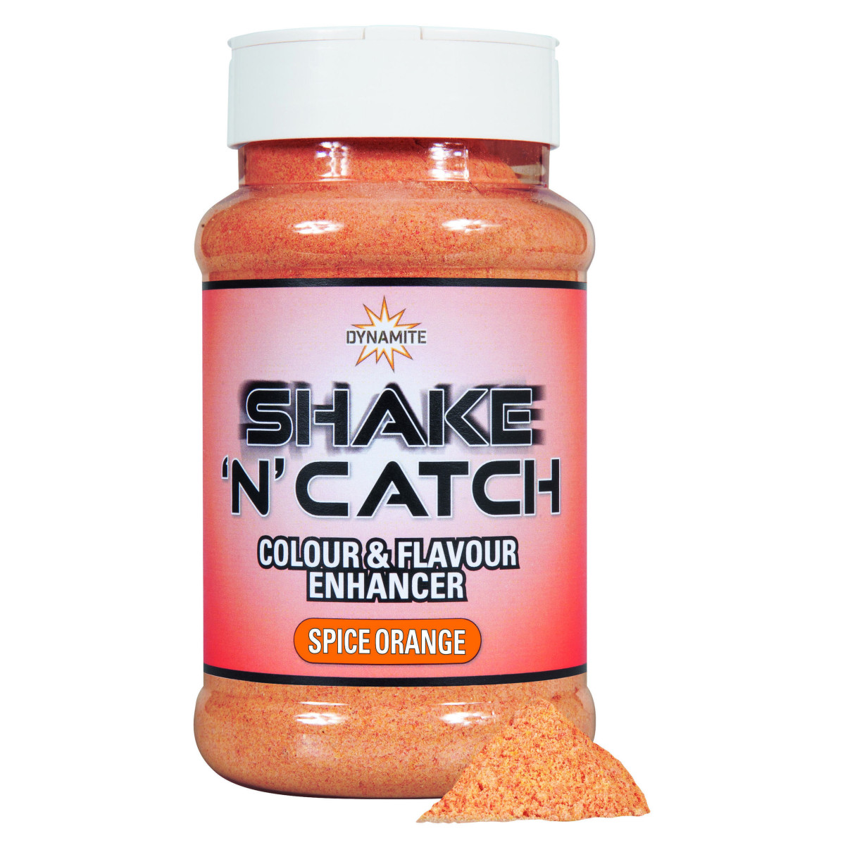 ADY041902 Dodatek do zanęt Dynamite Baits Shake 'n' Catch Colour & Flavour Enhancer - Spice Orange