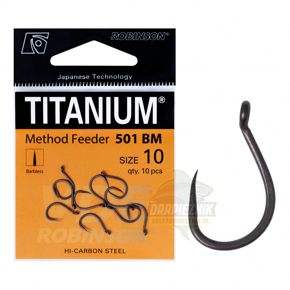 Haczyki VDE-Robinson Titanium Method Feeder 501BM