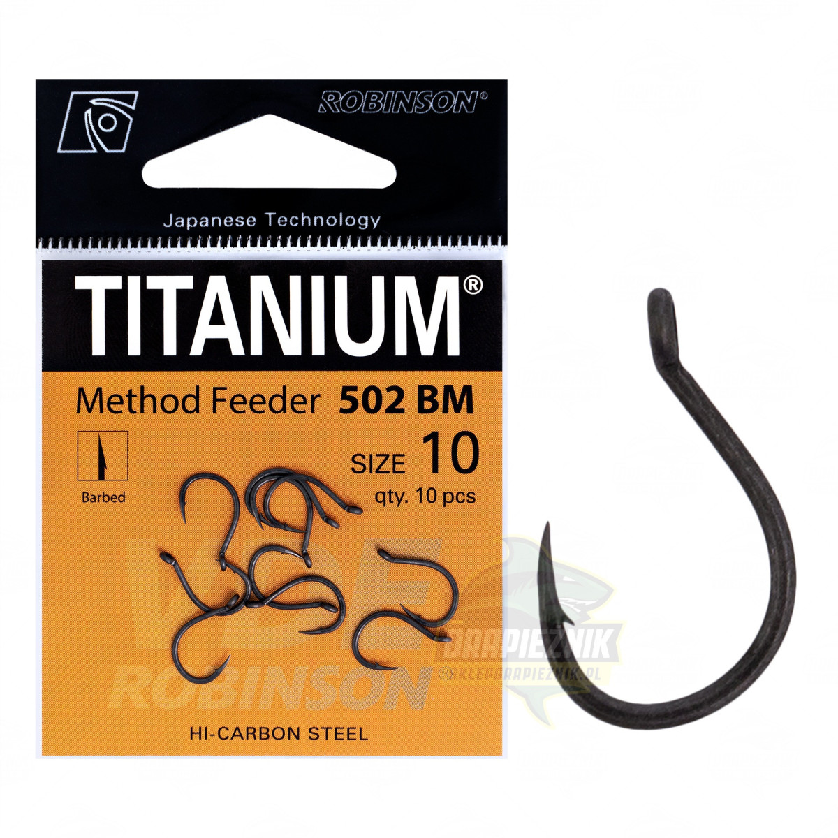 Haczyki VDE-Robinson Titanium Method Feeder 502BM