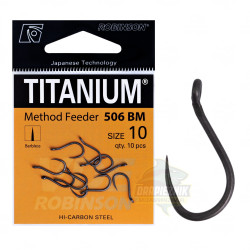 02-V-506BM-14 Haczyki VDE-Robinson Titanium Method Feeder 506BM - roz. 14