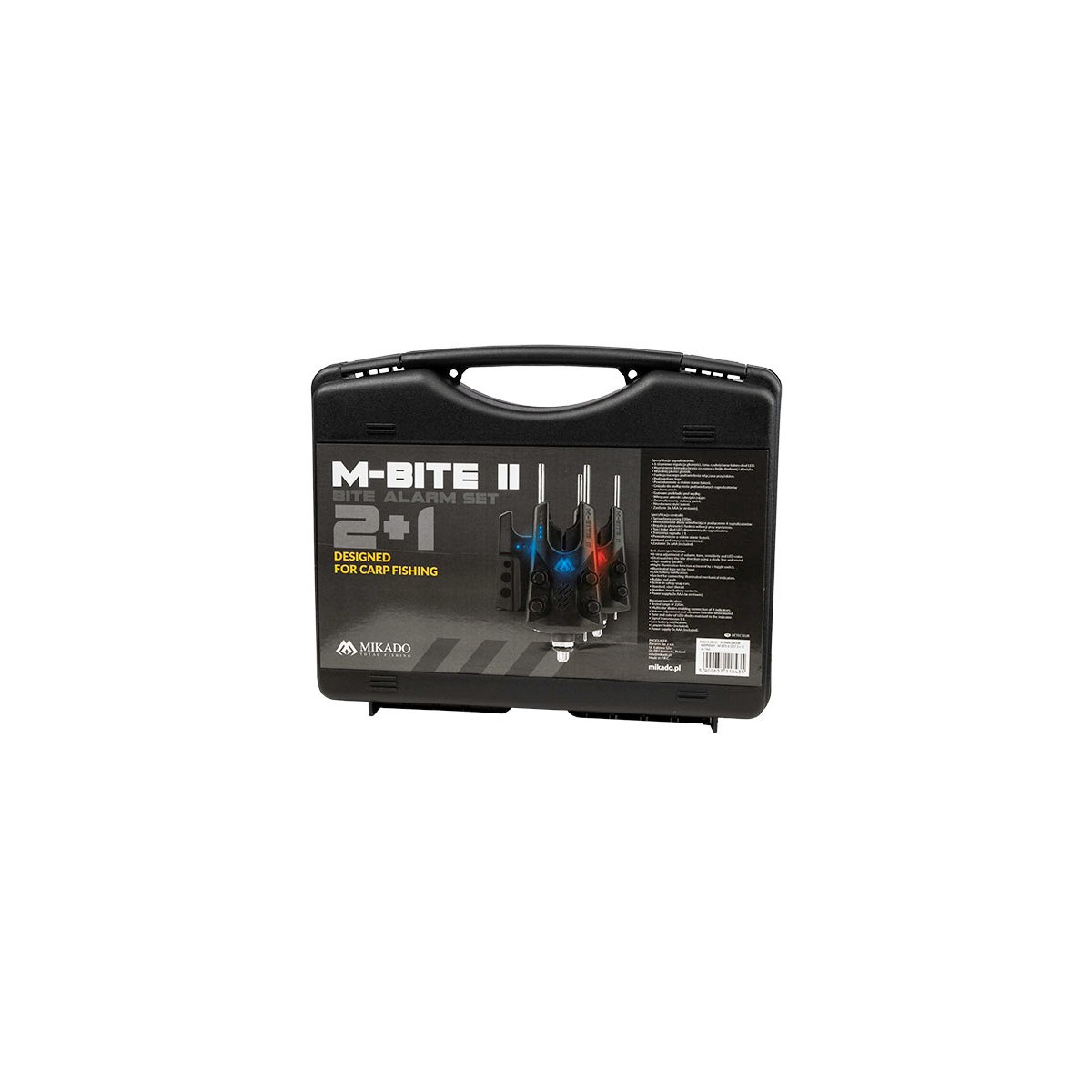 Zestaw sygnalizatorów brań Mikado M-Bite II 2+1 - AMS13-SET21
