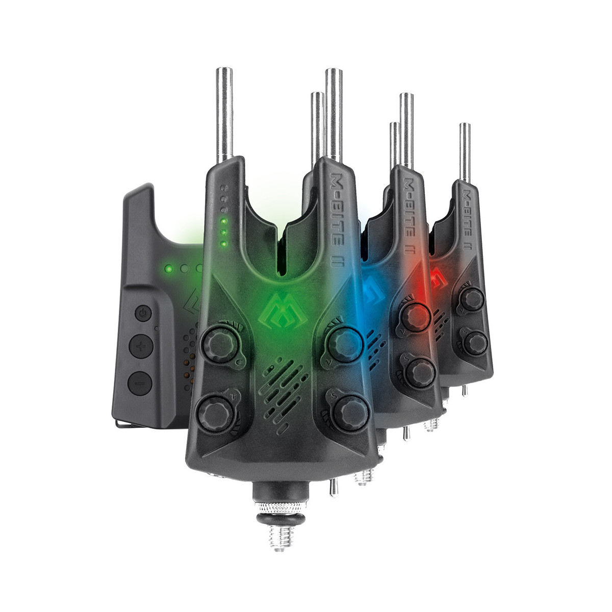 Zestaw sygnalizatorów brań Mikado M-Bite II 3+1 - AMS13-SET31