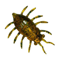 FP-MB13-036 Gumy FishUp Maybug 1.3" - 036 Caramel / Green & Black