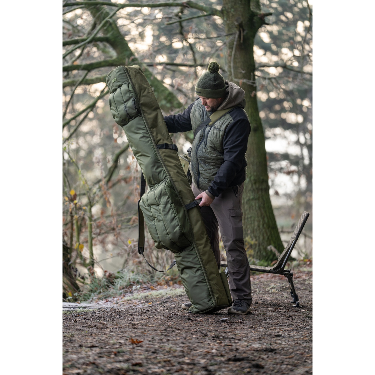 K0290128 Pokrowiec Korum Progress Folding Holdall 3 Rod - 196cm