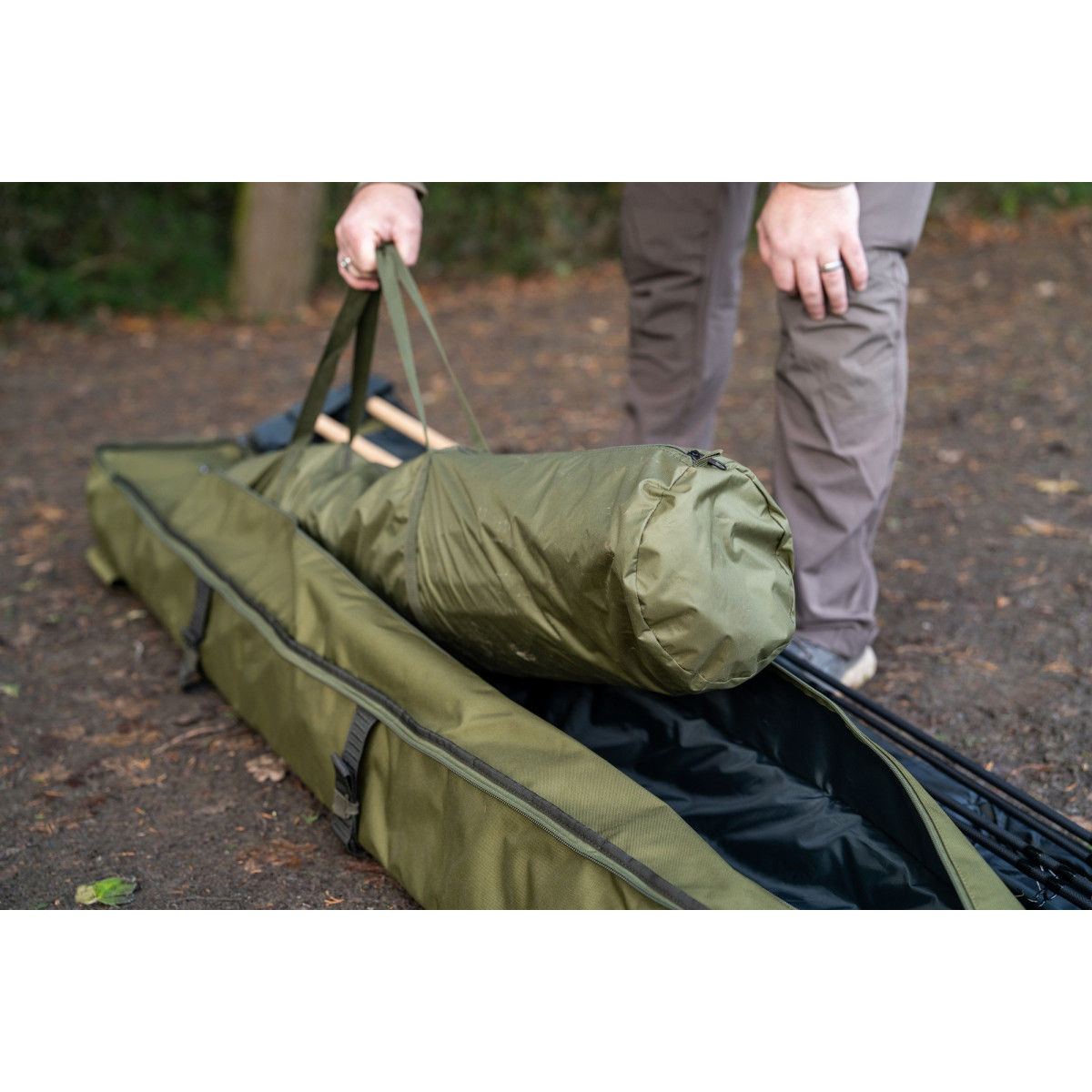 K0290128 Pokrowiec Korum Progress Folding Holdall 3 Rod - 196cm