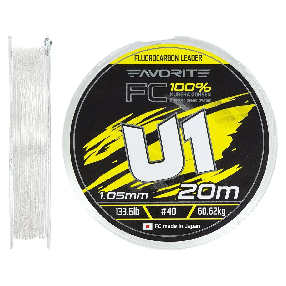 16931206 Fluorocarbon Favorite U1 FC 20m - 40.0 / 1.05mm