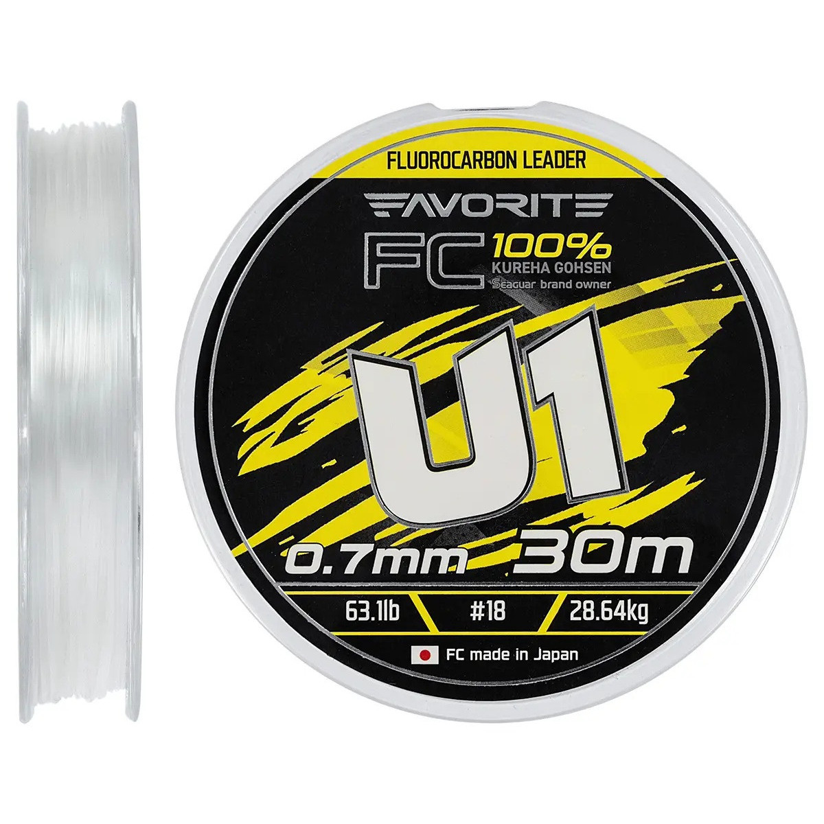 16931225 Fluorocarbon Favorite U1 FC 30m - 18.0 / 0.70mm