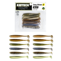 KEI-ES2-MIX37 Zestaw gum Keitech Easy Shiner 2'' 5.1cm - MIX 37