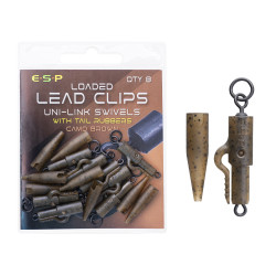 ETAQ01 Klipsy ESP Loaded Lead Clip ULS - Brown