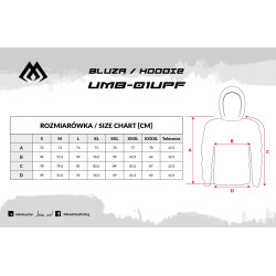 Bluza letnia Mikado z filtrem UPF50+ UMB-05UPF - roz. XXXXL