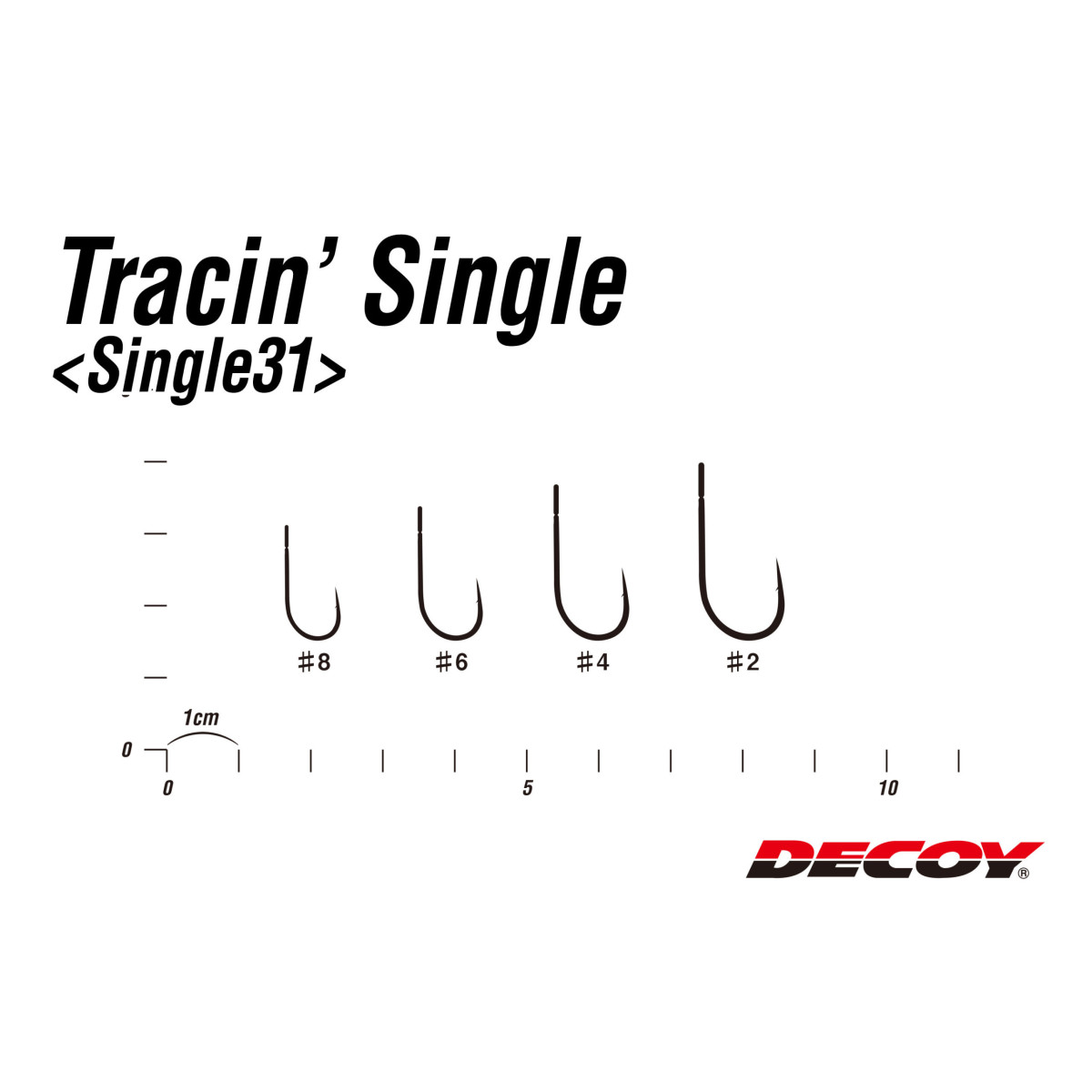 Haczyki Decoy Single31 Tracin’ Single