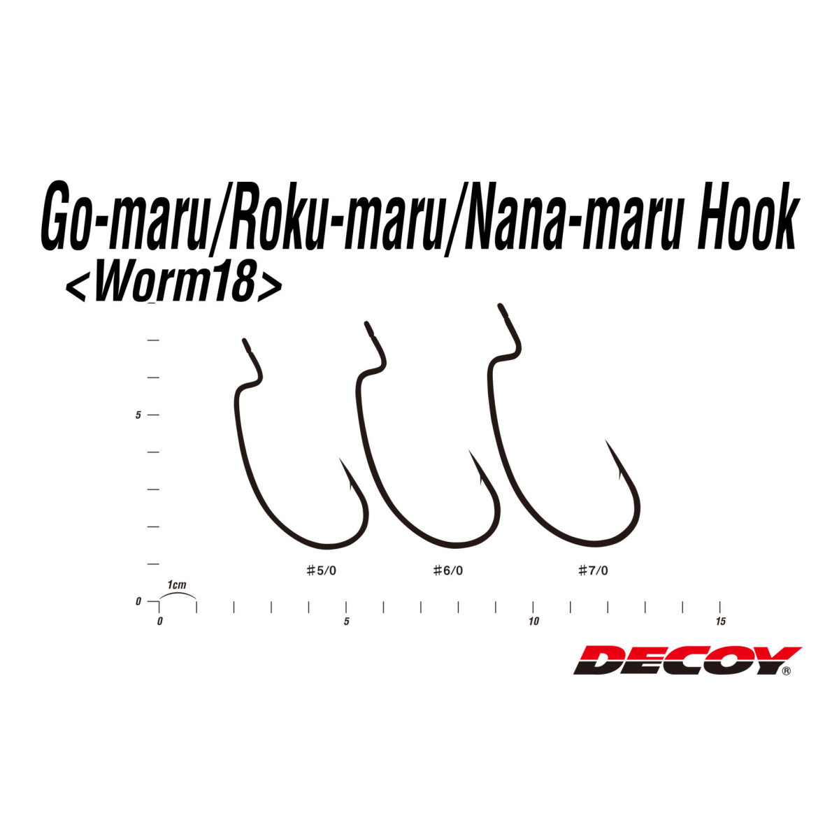 Haczyki Decoy Worm 18 Hook