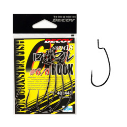 DW18-6/0-402443 Haczyki Decoy Worm 18 Hook - roz. 6/0