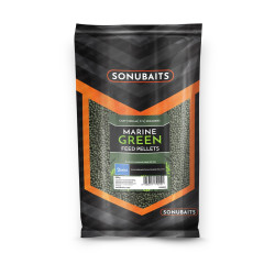S1800031 Sonubaits Feed Pellets 2mm - Marine Green