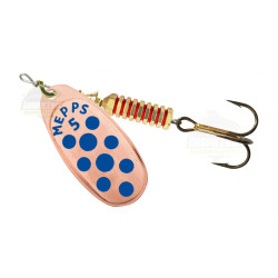 Mepps-Comet5Mn Obrotówka Mepps Comet 5 Miedź / Niebieskie kropki