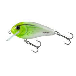 QBU041 Wobler Salmo Butcher 5,0cm Floating - White Flash Yellow