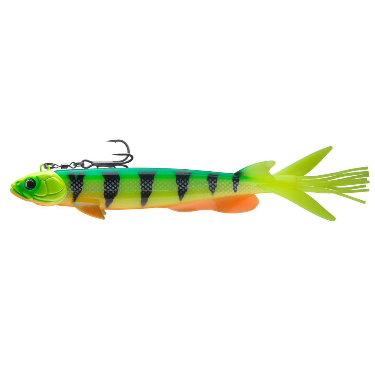 15227-001 Guma Daiwa Prorex V-Marley Pelagic Shad 21cm - Firetiger