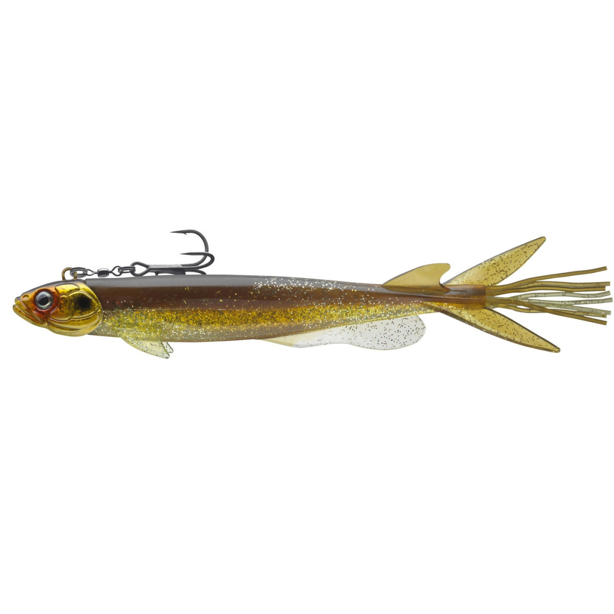 15227-004 Guma Daiwa Prorex V-Marley Pelagic Shad 21cm - Golden Shiner