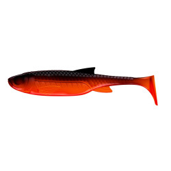 LB-KS4-011 Libra Lures Kraken Shad 4'' 10cm 6szt. - 011 / HOT ORANGE