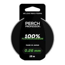 FLPP026 Fluorocarbon Perch Professor 100% Fluorocarbon 15m - 0.26mm