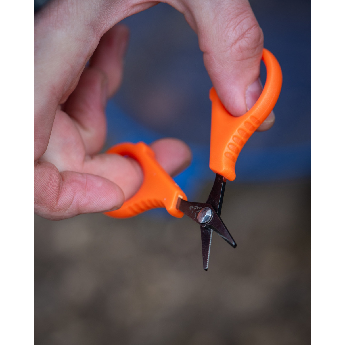 CAC932 Fox Edges Titanium - Nożyczki Braid Scissors