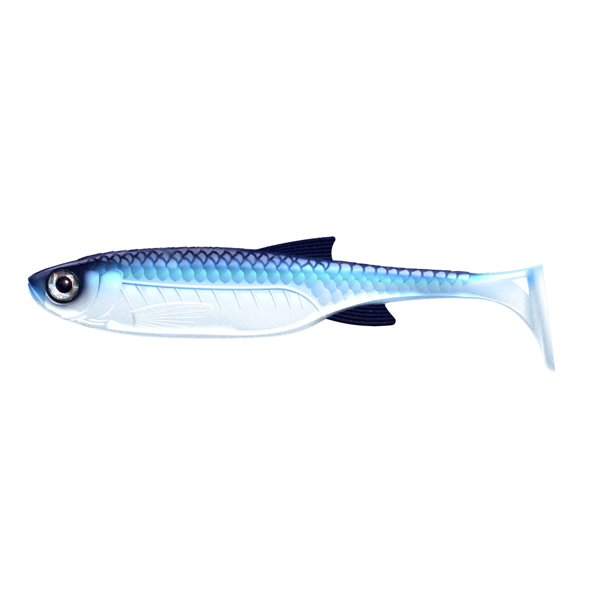 LB-KS8-003 Libra Lures Kraken Shad 8'' 20cm 1szt. - 003 / BLUE WHITEFISH
