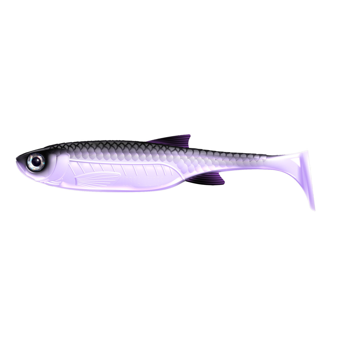 LB-KS8-120 Libra Lures Kraken Shad 8'' 20cm 1szt. - 120 / VIOLET SHINE