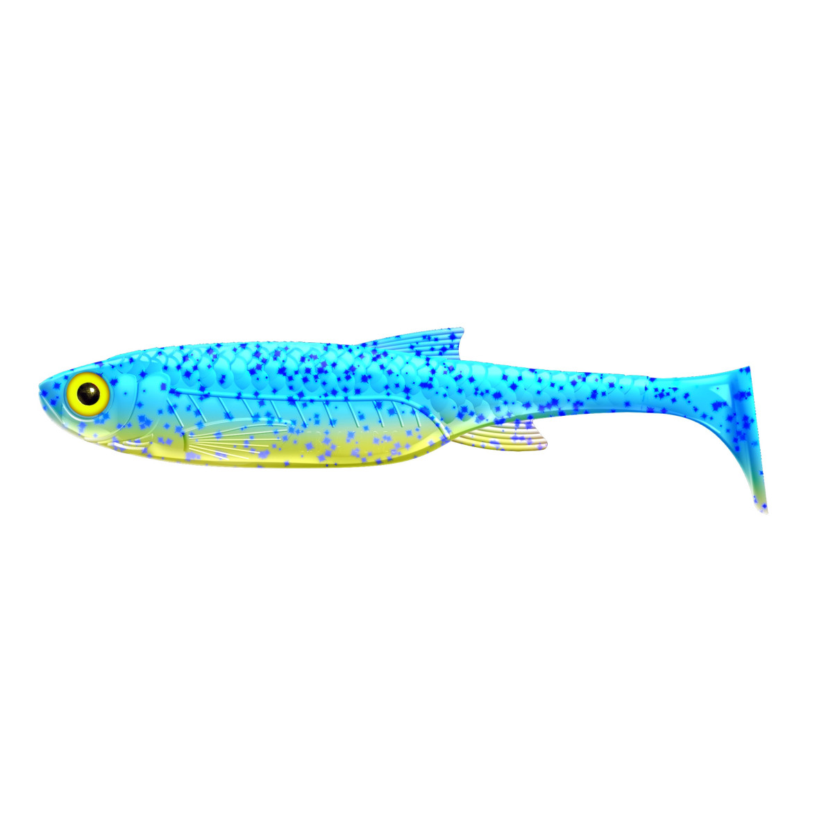 LB-KS8-127 Libra Lures Kraken Shad 8'' 20cm 1szt. - 127 / LIME CHARTREUSE