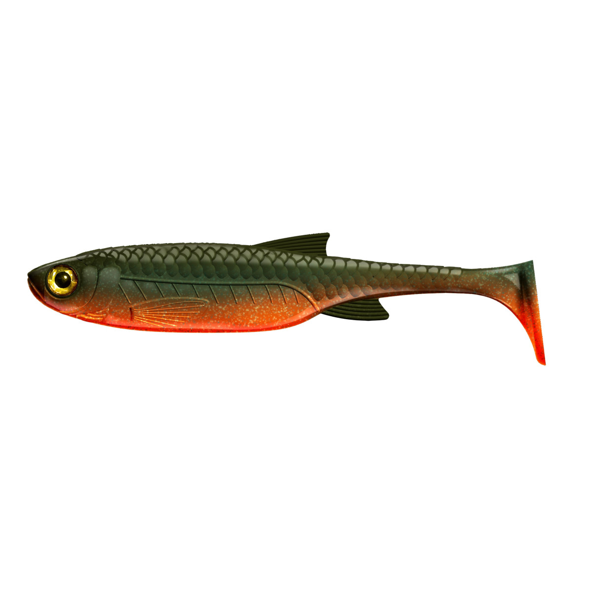 LB-KS8-111 Libra Lures Kraken Shad 8'' 20cm 1szt. - 111 / ANGRY CARROT