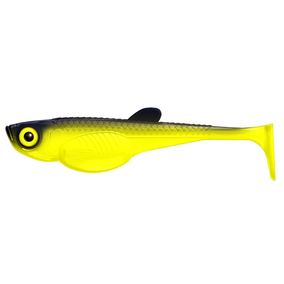 LB-ES8-006 Libra Lures Embrion Shad 8'' 20cm 1szt. - 006 / HOT YELLOW
