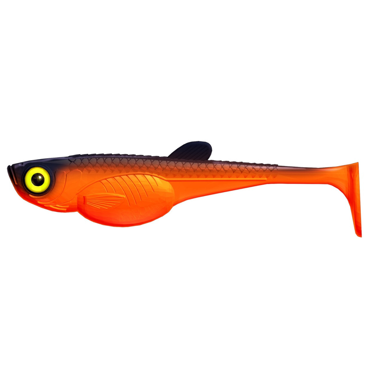 LB-ES8-011 Libra Lures Embrion Shad 8'' 20cm 1szt. - 011 / HOT ORANGE