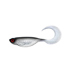 LB-ETT7-002 Libra Lures Embrion Twist Tail 7'' 18cm 1szt. - 002 / GHOST