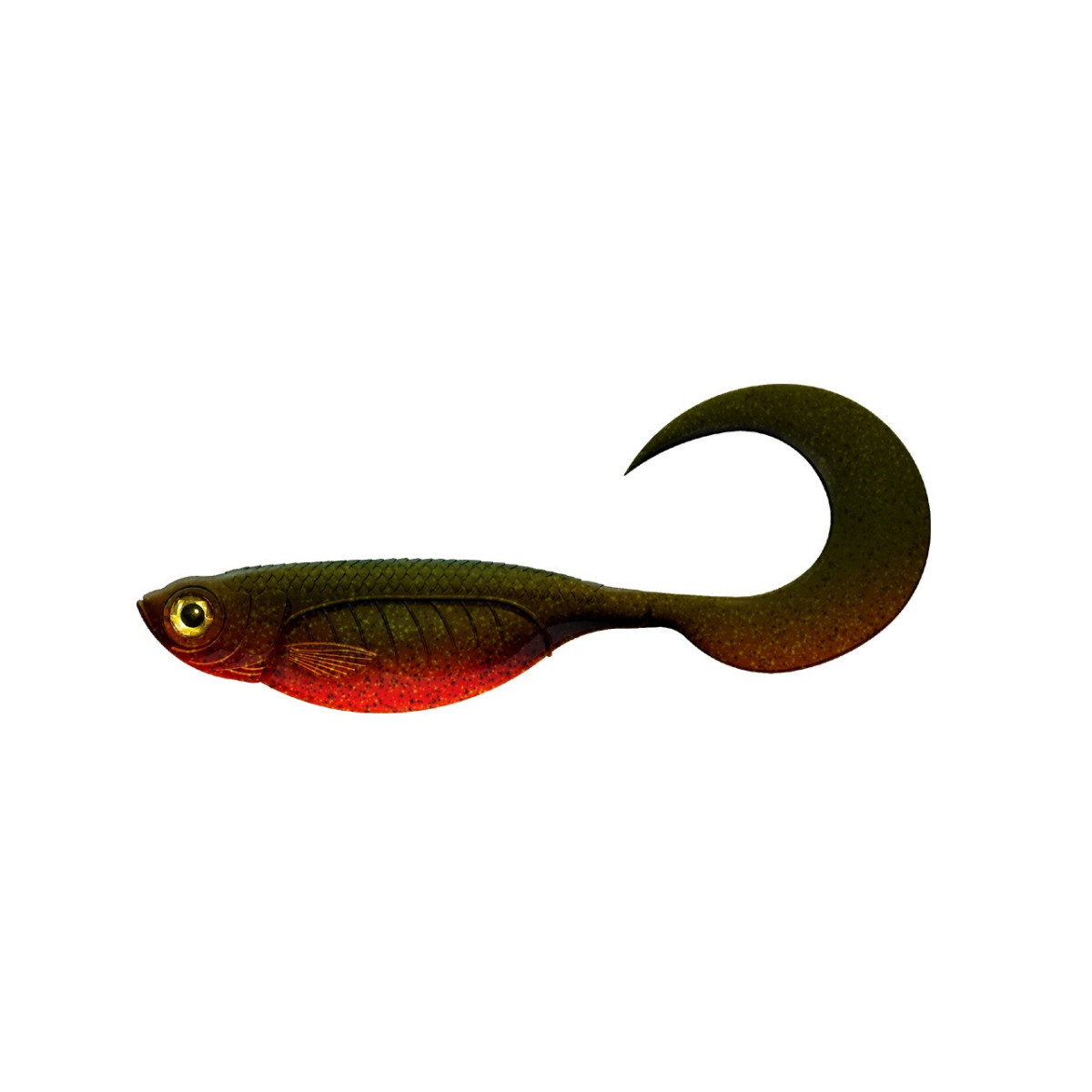 LB-ETT7-111 Libra Lures Embrion Twist Tail 7'' 18cm 1szt. - 111 / ANGRY CARROT