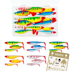 Zestaw gum Westin by Drapieżnik - Dot Series + NAKLEJKI