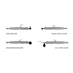 Libra Lures Slight Worm - zbrojenie