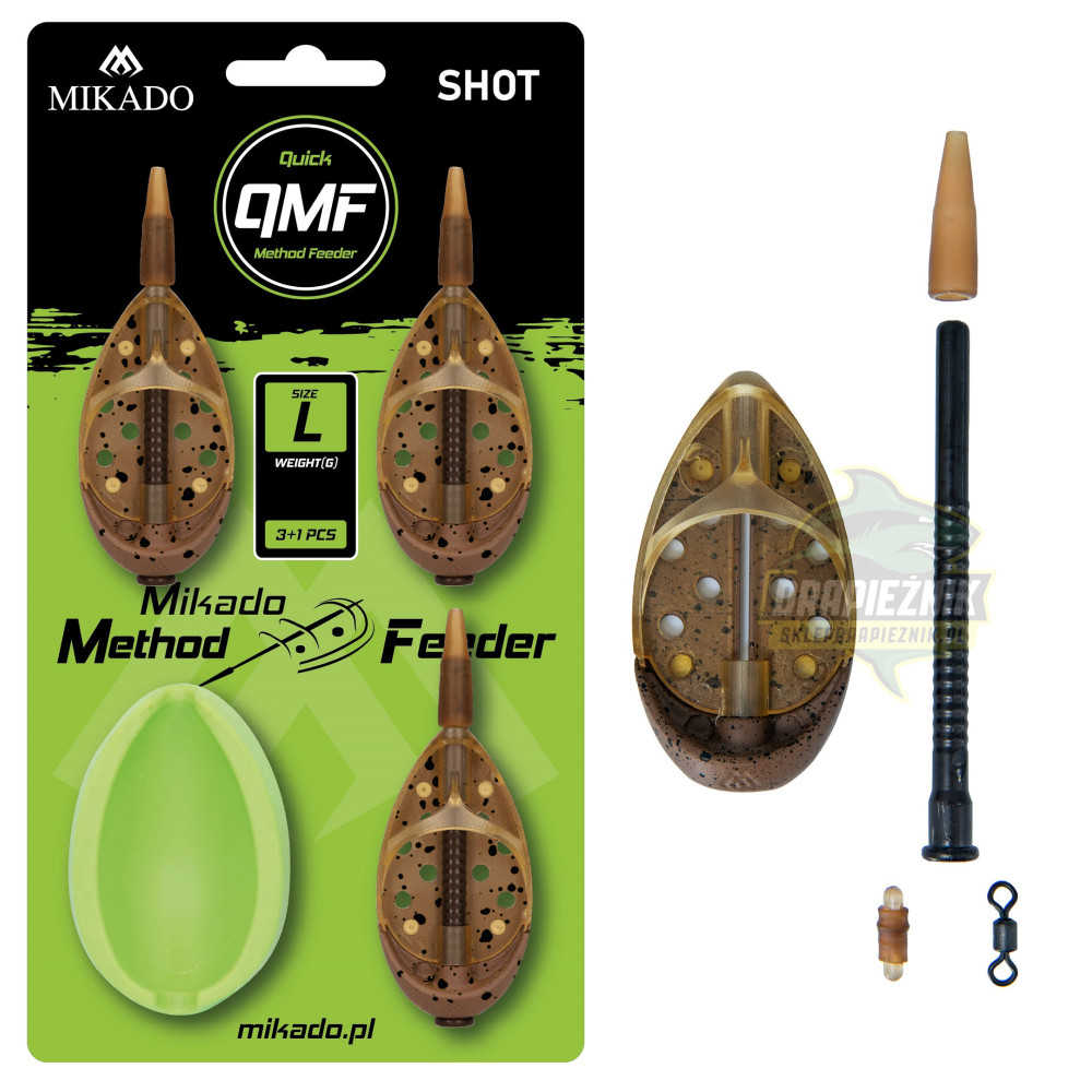 Zestaw Mikado Method Feeder Q.M.F Shot