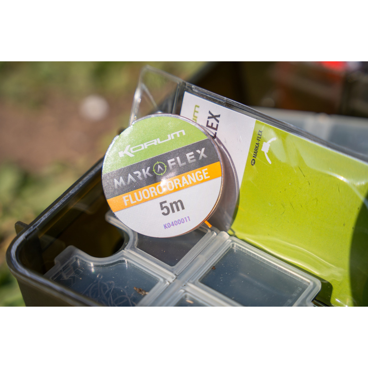 K0400011 Marker Korum Marka-Flex Fluoro Orange 5m