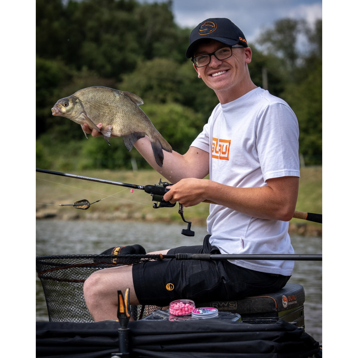 GBC14 Czapka z daszkiem Guru Black 3D Cap