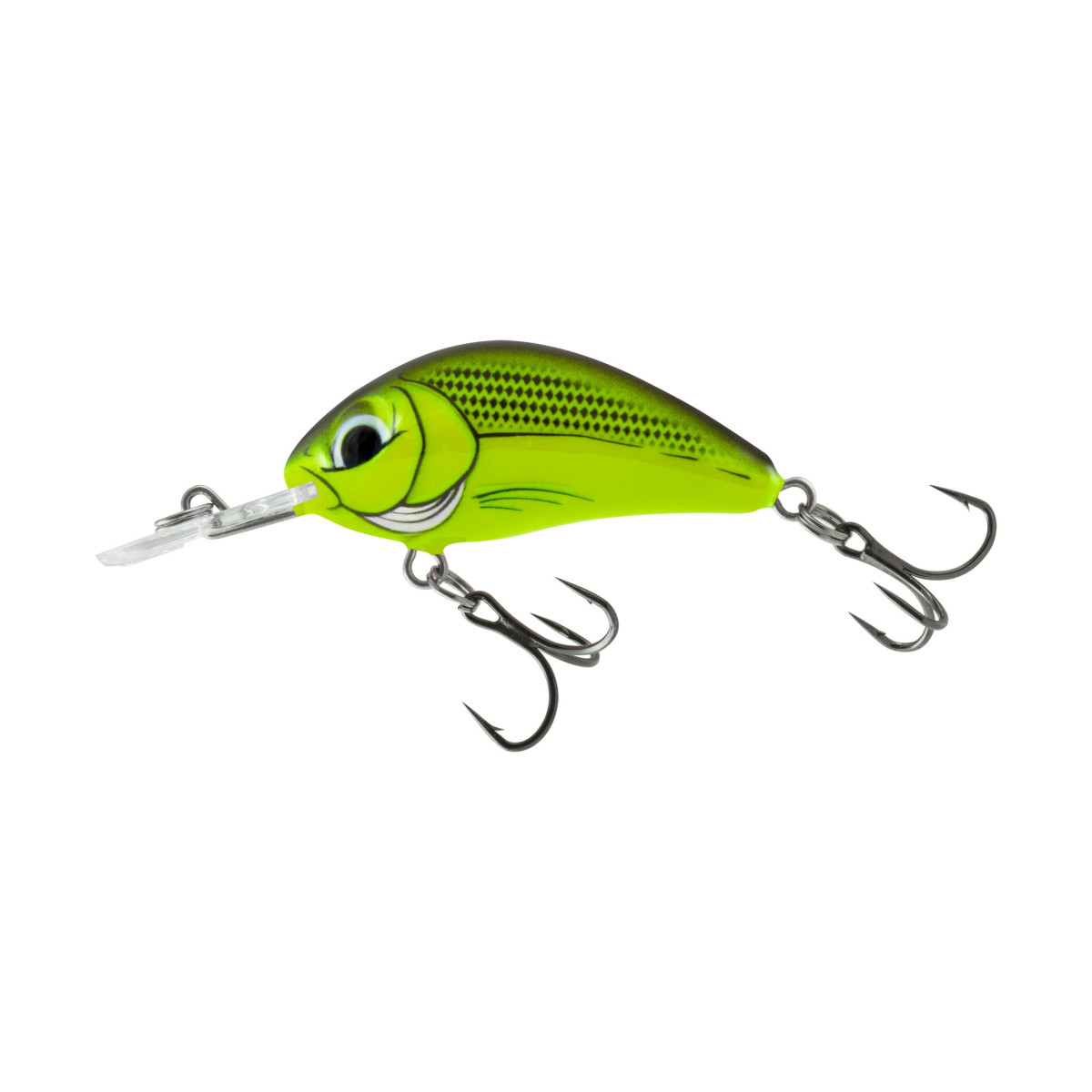 QRH638 Wobler Salmo Rattlin Hornet 3,5cm Floating - Chartreuse