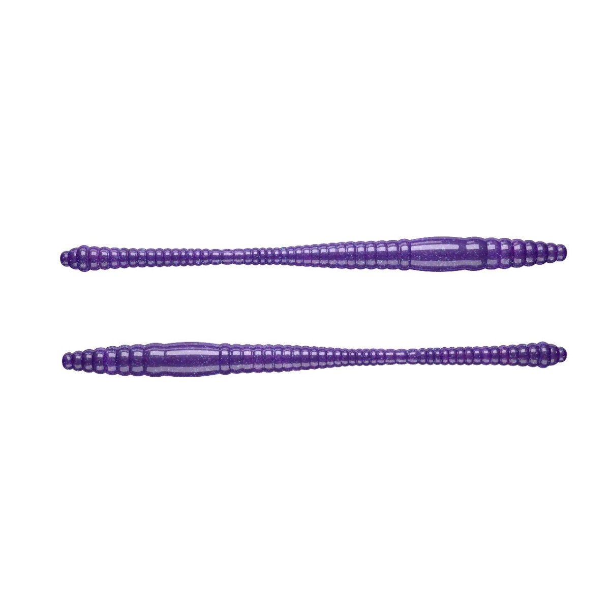 Libra Lures Dying Worm 7.0cm - 020 / PURPLE WITH GLITTER