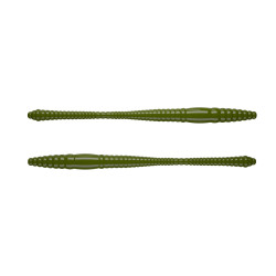 Libra Lures Dying Worm 7.0cm - 031 / OLIVE