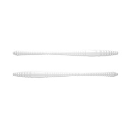 Libra Lures Dying Worm 8.0cm - 001 / WHITE
